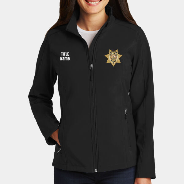 Ladies Plano Deputy Chief Soft Shell Jacket  Thumbnail